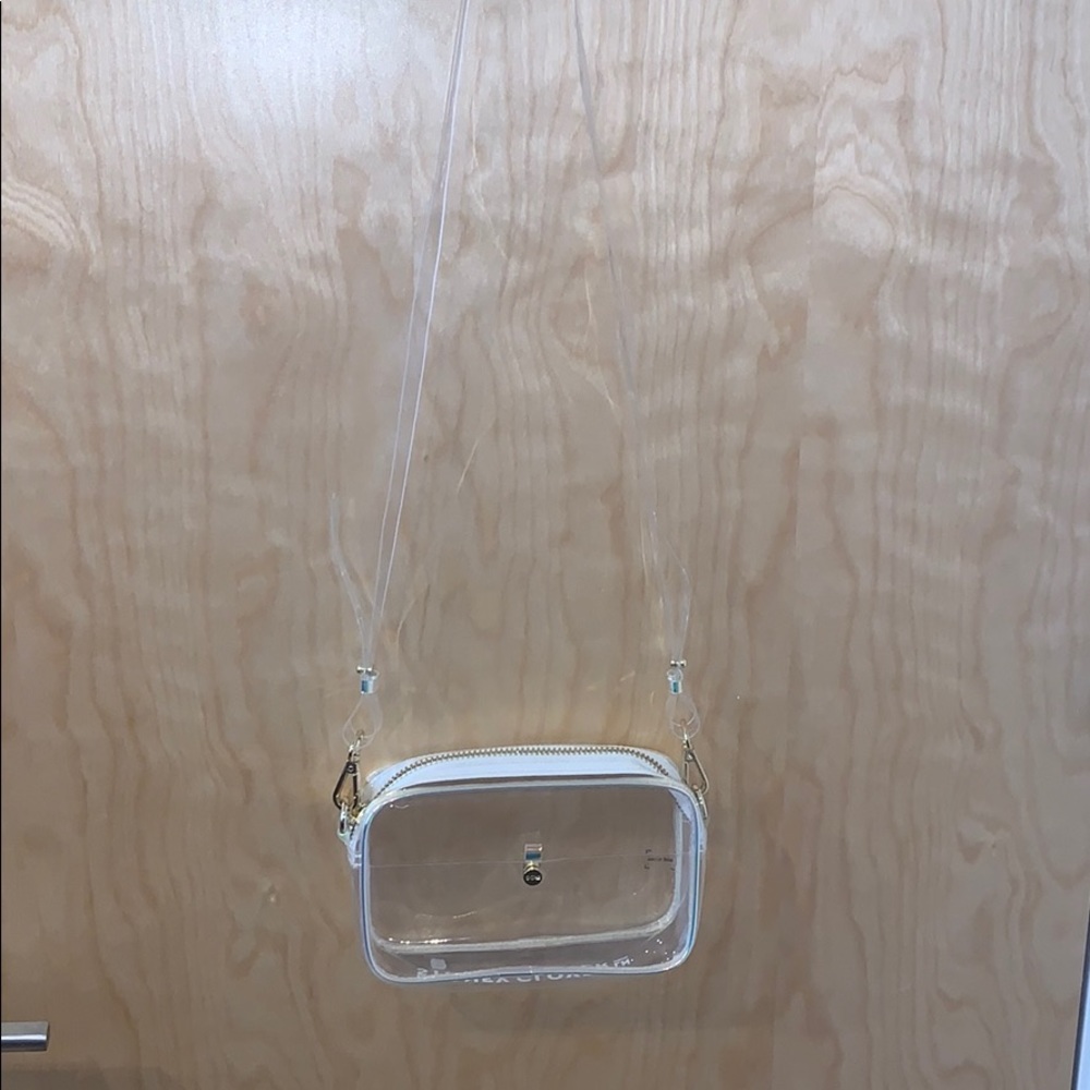 Stoney Clover Lane iridescent crossbody bag